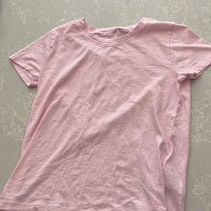 J Crew Plain Pink Tee Size XS